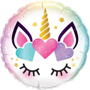 18" РУС  Нежный Единорог/ Китай 19175