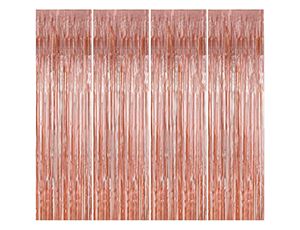 Занавес розовое золото 2,4 м* 0,9 м. (Китай) 1501-5314