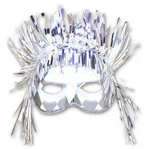 Маска с бахромой "Домино"