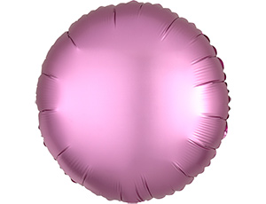 Круг Сатин Flamingo ( светло-розовое )  18" (Анаграм) / 1204-0644