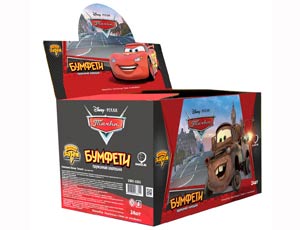 Хлопушка Disney Тачки 16 см. пружинная