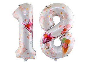 Цифра "18-летие Macaron" / Китай 1207-3586