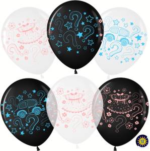 12" Гендер Пати! ассорти, кристалл (50шт) / 711424