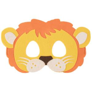 Маска "Лев" из фетра / 6233501