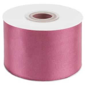 Лента атлас дымчатая роза 50 мм*22,85 м