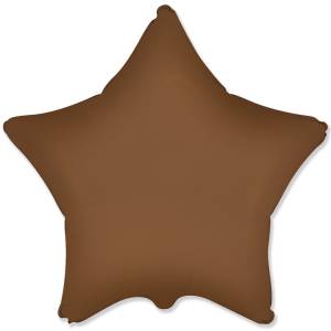 Звезда матовая Choco Brown 18"/ 1204-1606