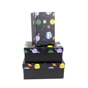 Коробка 23*16*9.5 см "Космос"