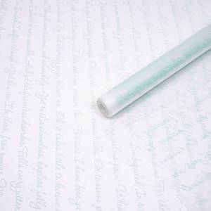 Пленка матовая "Слова" тиффани 60 см., 200 гр./ 541058