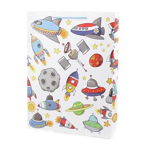 Пакет подар Космос 31*42*12 1936-XL