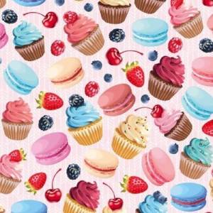 Уп. бумага "Сладкая жизнь" 0,7*1м (10 листов)/ УБ-1591