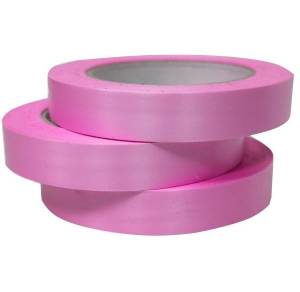 Лента простая 2*50y. Ярко-розовый-Р2007