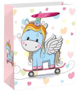 Пакет подарочный L/ППД-9643 26,4*32,7*13,6см с ламинацией