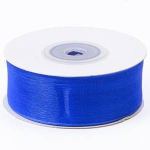 Лента Шифон 2,5 см.*22,85 м. Синяя / 4887109