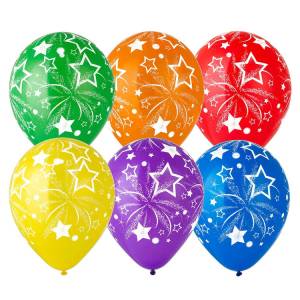 12" Звезды Салют станд/фэшн (Малайзия) 25 шт/1103-2400