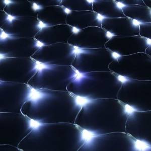 Гирлянда "Сетка" 1,5*1,5 м.  БЕЛЫЙ 1080497