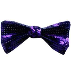 Галстук-бабочка с пайетками