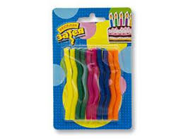 Свечи д/торта "Зигзаг"