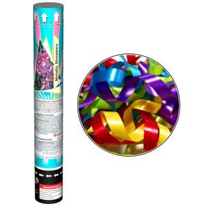 Хлопушка 30см Serpantine серпантин фольга-бумага