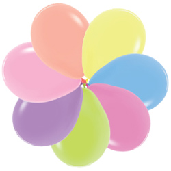 18" Ассорти Флуор пастель (Колумбия)