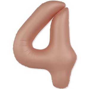 Цифра "4" - SLIM Vintage Rose / Flexmetal 1207-6056