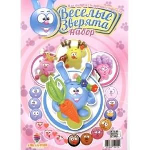 Наклейки "Веселые Зверята" набор