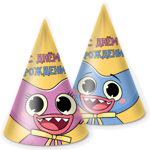 Колпак "Зубакисси и Зубасисси" 6 шт./62528