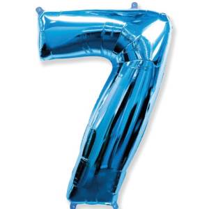 Цифра "7" -  Синяя /Grabo                     