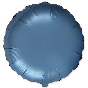 Круг Сатин Steel Blue 18"/1204-1522