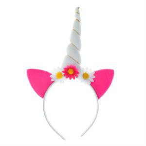 Ободок "Единорог с ромашками" 3028688