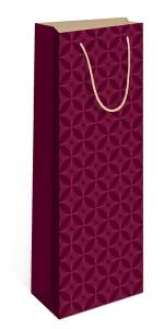 Пакет подарочный 12*36*8,5 см. под бутылку / 0194.434кп