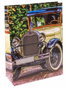 Пакет подарочный M/ППК-6301 18*23*8 см с ламинацией