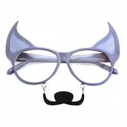 Очки Собака с усами