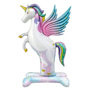 3D Нежный Единорог на подставке / Китай 25022