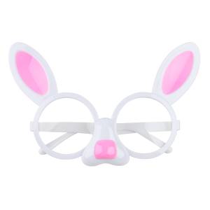 Карнавальные очки Зайчик, белый / 6232348