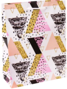 Пакет подарочный L/ПАК-8427 26,4*32,7*13,6 см с глянцевой ламинацией