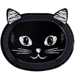 Тарелка  "Котики" 23 см 6 шт. 1502-4556