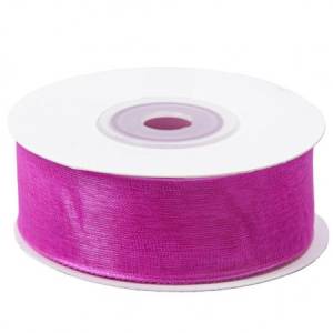 Лента Шифон 2,5 см.*22,85 м. Сиреневая / 4887114