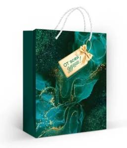 Пакет подарочный (М) 22,7*18 см/ 90000854