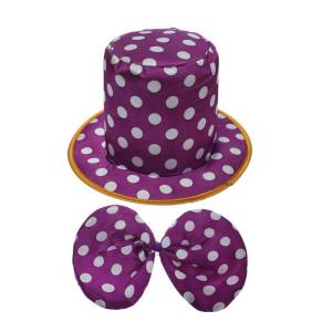 Карнавальный набор "Клоун"фиолетовый