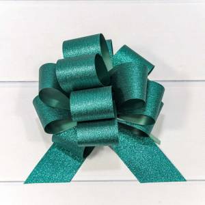 Бант-шар 5 см "Блеск" темно-бирюзовый /00052350Н
