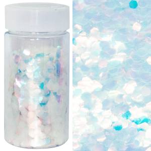 Конфетти фольга Шестиугольники Хамелеон жемчужн.0.4см 150 гр/615122