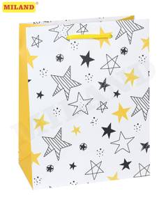 Пакет подарочный М/ППД-9830 18*23*10 см с ламинацией