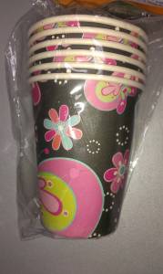 Стаканы бумажные Бабочка