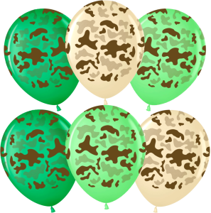 12" Камуфляж! ассорти пастель (Малайзия)/ 711677