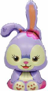 40" Зайка, сиреневый / Китай 23195