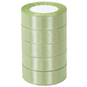 Лента атлас оливковый 25 мм*22,85м/25175/88029706/ 100-25