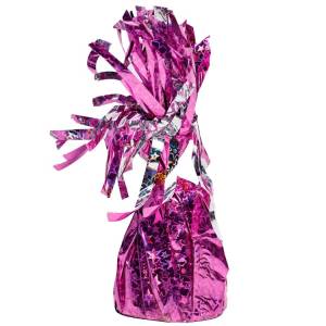 Грузик д/шара Конус розовый 170гр / 1302-1067