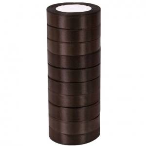 Лента атлас черный 20 мм*22,85м /88017571