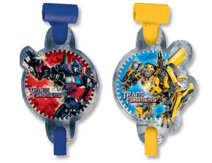 Язычок-гудок с карточкой "Трансформеры",8 шт.