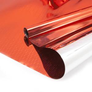 Упак.пленка "Голограмма" красный голография 0,7*8,8 м / П351